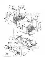 CABALLETE / ESTRIBERA para Yamaha YFM660FWA 2003