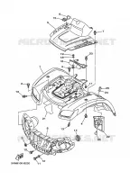 GUARDABARROS DELANTERA para Yamaha YFM660FWA 2003