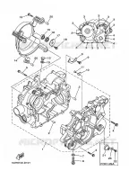 CARTERES CIGÜEÑAL para Yamaha YFM350A 2008
