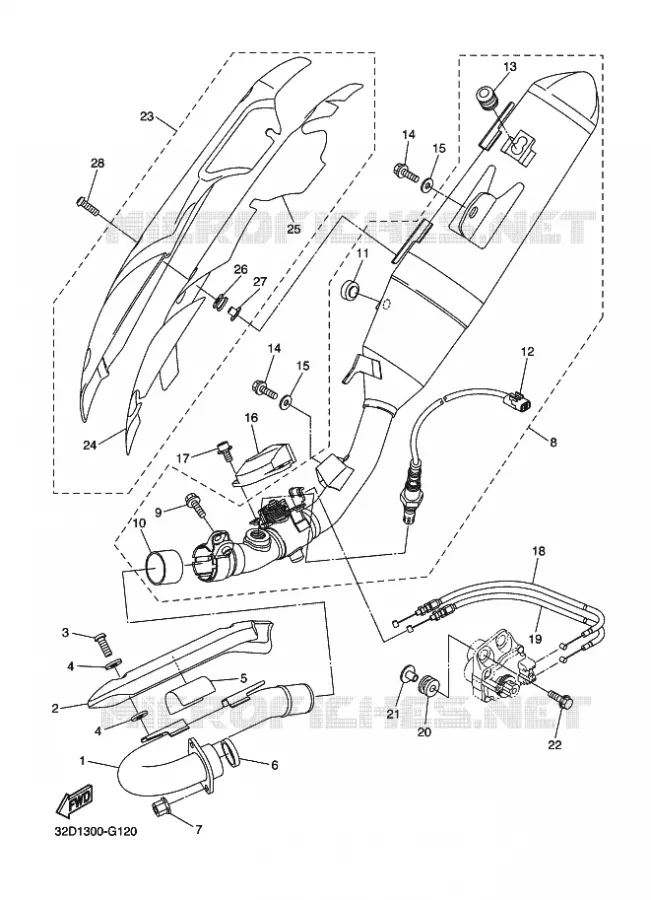 ESCAPE Yamaha MOTO 250 2016 WR-R  WR250R