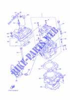 CILINDRO para Yamaha YFZ 450 R 2016
