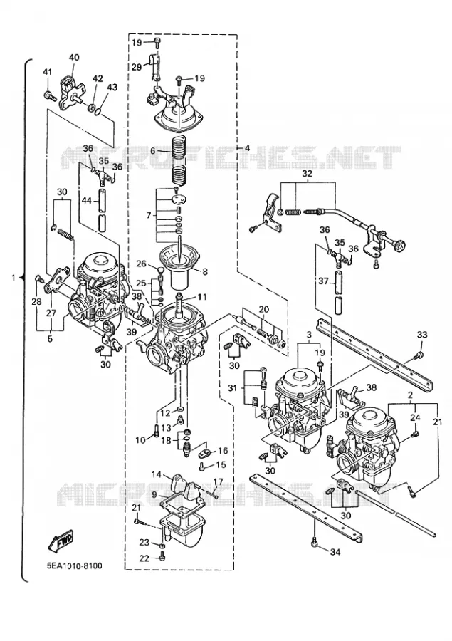 CARBURADOR Yamaha MOTO 1300 1999 XJR  XJR1300SP