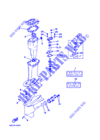 KIT DE REPARACIÓN 2 para Yamaha C40T Electric Start, Power Trim & Tilt 1996