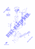 KIT DE REPARACIÓN 2 para Yamaha E60H Manual Starter, Tiller Handle, Hydro Trim & Tilt, Pre-mixed, Shaft 20