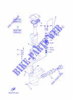 KIT DE REPARACIÓN 2 para Yamaha E60H Enduro, Manual Starter, Tiller Handle, Hydro Trim & Tilt, Pre-Mixing, Shaft 20