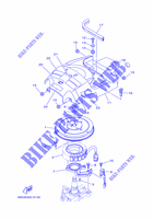 GENERADOR para Yamaha F40F Electric Starter, Tiller Handle, Hydro Trim & Tilt, Shaft 20