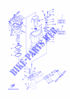 KIT DE REPARACIÓN 2 para Yamaha F40F Electric Starter, Remote Control, Power Trim & Tilt, Shaft 15