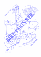 CARENADO INFERIOR 2 para Yamaha F40F Electric Starter, Tiller Handle, Hydro Trim & Tilt, Shaft 20