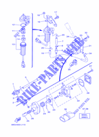 DEPOSITO DE GASOLINA para Yamaha F40F Electric Starter, Tiller Handle, Hydro Trim & Tilt, Shaft 20