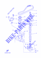 BOMBA DE OLIO para Yamaha F50D Electric start, Remote Control, Power Trim & Tilt, Shaft 20
