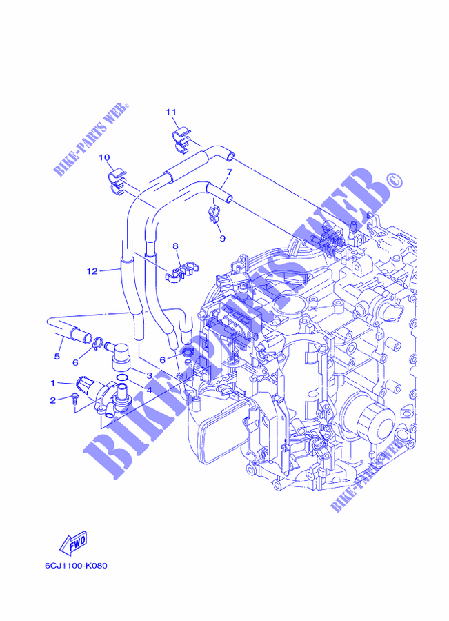 ADMISION 3 para Yamaha F70A Electric Starter, Remote Control, Power Trim & Tilt, Shaft 20