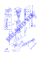 KIT DE REPARACIÓN 2 para Yamaha 115B 2 Stroke, Electric Starter, Remote Control, Power Trim & Tilt 1998