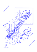 TAPA INFERIOR Y TRANSMISIÓN 2 para Yamaha 115B 2 Stroke, Electric Starter, Remote Control, Power Trim & Tilt 1998