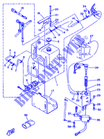 DEPOSITO DE GASOLINA para Yamaha 115C 2 Stroke, Electric Starter, Remote Control, Power Trim & Tilt 1997