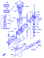 KIT DE REPARACIÓN 2 para Yamaha 130B Electric Starter, Remote Control, Power Trim & Tilt, Oil injection 1999