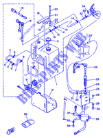 DEPOSITO DE GASOLINA para Yamaha L130B Left Hand, Electric Starter, Remote Control, Power Trim & Til, Oil injectiont 1997