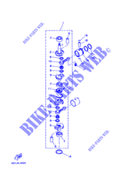 CIGUEÑAL / PISTÓN para Yamaha 6C 2 Stroke, Manual Starter, Tiller Handle, Manual Tilt 1997