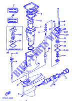 KIT DE REPARACIÓN 2 para Yamaha 150F 2 Stroke, Electric Starter, Remote Control, Power Trim & Tilt 1996