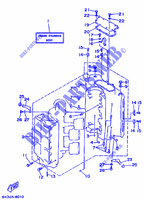 CILINDRO / CARTERES CIGÜEÑAL 1 para Yamaha 175D 2 Stroke, Electric Starter, Remote Control, Power Trim & Tilt 1996