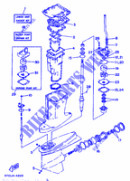 KIT DE REPARACIÓN 2 para Yamaha 225D 2 Stroke, Electric Starter, Remote Control, Power Trim & Tilt 1996