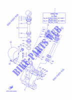 SISTEMA DE INCLINACIÓN 1 para Yamaha F175A Electric Starter, Remote Control, Power Trim & Tilt, Shaft 25
