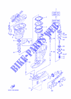 KIT DE REPARACIÓN 2 para Yamaha F175A Electric Starter, Remote Control, Power Trim & Tilt, Shaft 25