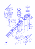 KIT DE REPARACIÓN 2 para Yamaha F175C Electric Starter, Remote Control, Power Trim & Tilt, Shaft 20