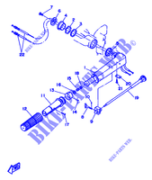 DIRECCION para Yamaha 6D 2 Stroke, Manual Starter, Tiller Handle, Manual Tilt 1996