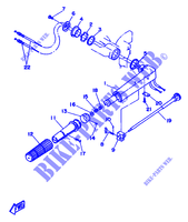 DIRECCION para Yamaha 8C 2 Stroke, Manual Starter, Tiller Handle, Manual Tilt 1996
