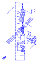 PIEZAS OPCIONALES 2 para Yamaha 8C 2 Stroke, Manual Starter, Tiller Handle, Manual Tilt 1996