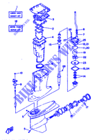 KIT DE REPARACIÓN 2 para Yamaha L150C Left Hand, Electric Start, Remote Control, Power Trim & Tilt, Oil injection 1993