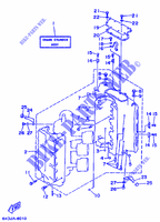 CILINDRO / CARTERES CIGÜEÑAL 1 para Yamaha L150F 2 Stroke, Left Hand, Electric Start, Remote Control, Power Trim & Tilt 1997