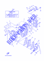 CILINDRO / CARTERES CIGÜEÑAL para Yamaha 9.9F Manual Starter, Tiller Handle, Manual Tilt, Shaft 15