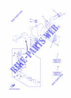 KIT DE REPARACIÓN 1 para Yamaha 9.9F Manual Starter, Tiller Handle, Manual Tilt, Shaft 15