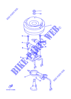 ALTA para Yamaha 9.9F Manual Starter, Tiller Handle, Manual Tilt, Pre-Mixing, Shaft 20