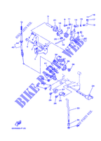 CONTROL DE ACELERADOR para Yamaha 9.9F Manual Starter, Tiller Handle, Manual Tilt, Pre-Mixing, Shaft 15
