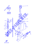KIT DE REPARACIÓN 2 para Yamaha E15D Enduro, Manual Starter, Tiller Handle, Manual Tilt, Pre-mixing, Shaft 15