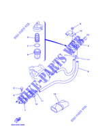 CARBURADOR para Yamaha E15D Enduro, Manual Starter, Tiller Handle, Manual Trim & Tilt, Pre-Mixing, Shaft 15