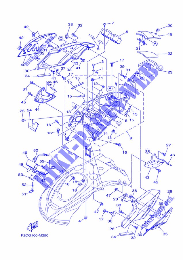 ENGINE HATCH 1 para Yamaha GX1800A-R 2016