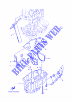 VENTILATEUR D'HUILE para Yamaha F15C Manual Starter, Tiller Handle, Manual Tilt, Shaft 20