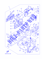 CAJA DE CONTROL REMOTO para Yamaha F15C Electric Starter, Remote Control, Manual Tilt, Shaft 20
