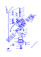 CARBURADOR para Yamaha SRV 540 1989