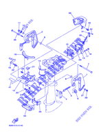 SOPORTE para Yamaha F2.5A 4 Stroke, Manual Starter, Tiller Handle, Manual Tilt 2007