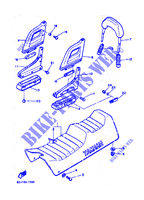 ASIENTO para Yamaha XLV 540 1988