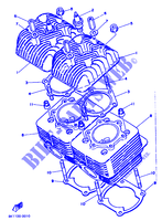 CILINDRO para Yamaha XLV 540 1988