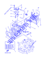 CILINDRO / CARTERES CIGÜEÑAL 1 para Yamaha F2.5M Manual Starter, Tiller Handle, Manual Tilt, Shaft 15