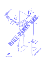 CONTROL DE ACELERADOR para Yamaha F2.5A 4 Stroke, Manual Starter, Tiller Handle, Manual Tilt 2006