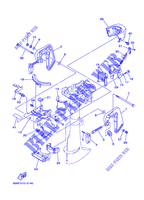 SOPORTE para Yamaha F2.5A 4 Stroke, Manual Starter, Tiller Handle, Manual Tilt 2006