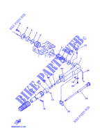 DIRECCION para Yamaha F2.5M Manual Start, Manual Tilt, Tiller Control, Shaft 15