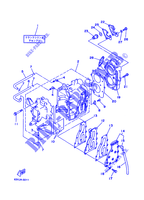 CILINDRO / CARTERES CIGÜEÑAL para Yamaha 15F 2 Stroke, Manual Starter, Tiller Handle, Manual Tilt 1997